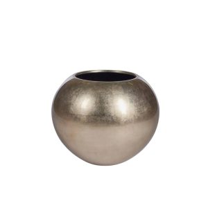 Licht goude bowl pot 56 centimeter
