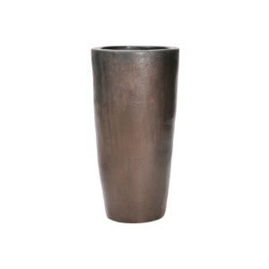 Sepia Koper gekleurde pot, 70 cm hoog